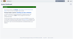 Desktop Screenshot of issues.pangaea.de